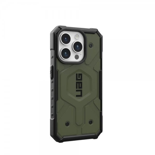Urban Armor Gear (UAG) iPhone 15 Pro Cover Pathfinder MagSafe Olive Drab