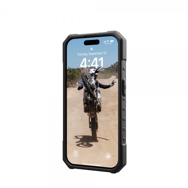 Urban Armor Gear (UAG) iPhone 15 Pro Cover Pathfinder MagSafe Sølv