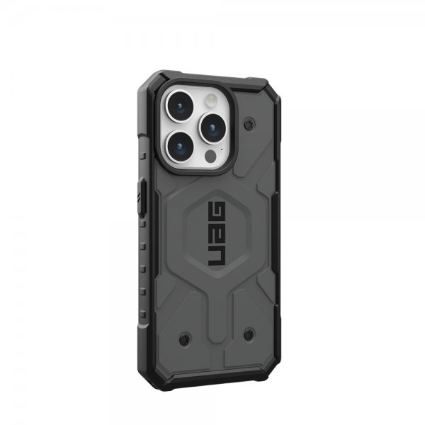 Urban Armor Gear (UAG) iPhone 15 Pro Cover Pathfinder MagSafe Sølv