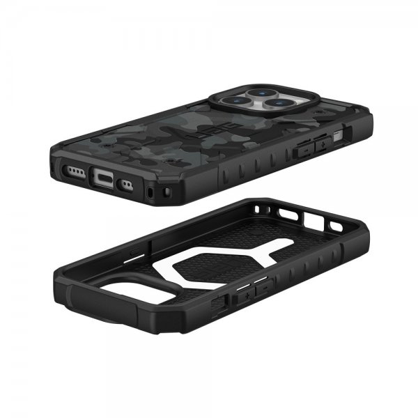 Urban Armor Gear (UAG) iPhone 15 Pro Cover Pathfinder SE MagSafe Midnight Camo