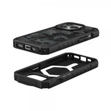 Urban Armor Gear (UAG) iPhone 15 Pro Cover Pathfinder SE MagSafe Midnight Camo