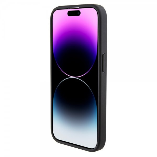 Ferrari iPhone 15 Pro Cover Perforeret Sort