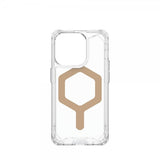 Urban Armor Gear (UAG) iPhone 15 Pro Cover Plyo MagSafe Ice Guld