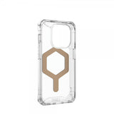 Urban Armor Gear (UAG) iPhone 15 Pro Cover Plyo MagSafe Ice Guld