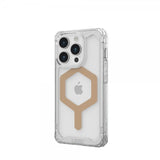 Urban Armor Gear (UAG) iPhone 15 Pro Cover Plyo MagSafe Ice Guld