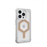 Urban Armor Gear (UAG) iPhone 15 Pro Cover Plyo MagSafe Ice Guld