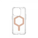 Urban Armor Gear (UAG) iPhone 15 Pro Cover Plyo MagSafe Ice Rose Gold