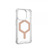 Urban Armor Gear (UAG) iPhone 15 Pro Cover Plyo MagSafe Ice Rose Gold