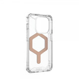 Urban Armor Gear (UAG) iPhone 15 Pro Cover Plyo MagSafe Ice Rose Gold