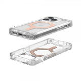 Urban Armor Gear (UAG) iPhone 15 Pro Cover Plyo MagSafe Ice Rose Gold