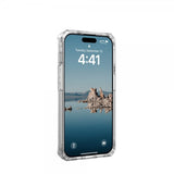 Urban Armor Gear (UAG) iPhone 15 Pro Cover Plyo MagSafe Ice Silver