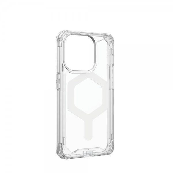 Urban Armor Gear (UAG) iPhone 15 Pro Cover Plyo MagSafe Ice Hvid