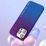X-Level iPhone 15 Pro Cover Rainbow Series Blå