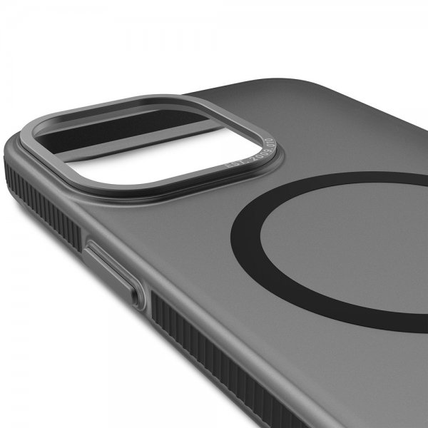 Decoded iPhone 15 Pro Skal Recycled Plastic Clear Case Gennemsigtig Sort