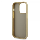Guess iPhone 15 Pro Cover Rhinestone Guld