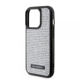 Karl Lagerfeld iPhone 15 Pro Cover Rhinestone Sølv