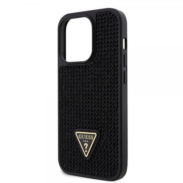 Guess iPhone 15 Pro Cover Rhinestone Sort
