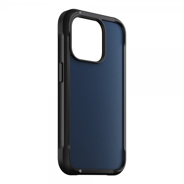Nomad iPhone 15 Pro Cover Rugged Case Atlantic Blue
