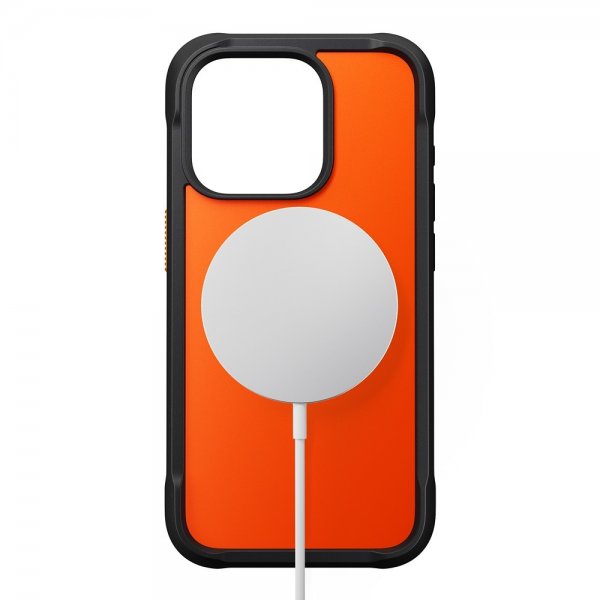 Nomad iPhone 15 Pro Cover Rugged Case Ultra Orange