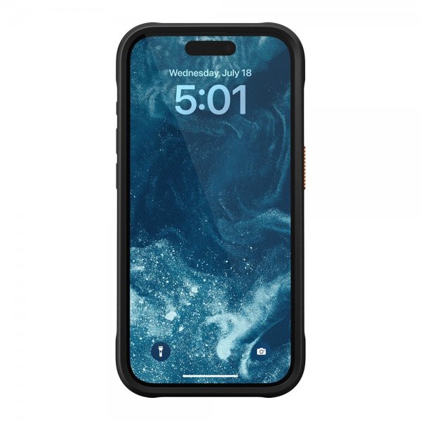 Nomad iPhone 15 Pro Cover Rugged Case Ultra Orange