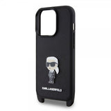 Karl Lagerfeld iPhone 15 Pro Cover Saffiano Crossbody Sort