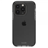 Holdit iPhone 15 Pro Cover Seethru Sort