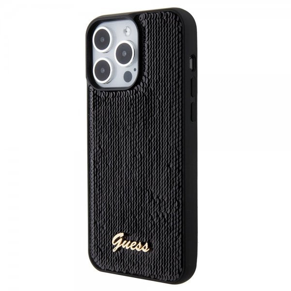 Guess iPhone 15 Pro Cover Sequin Sort