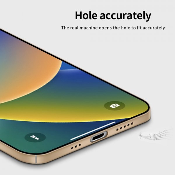 Mofi iPhone 15 Pro Cover Shield Slim Guld