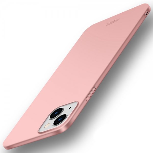 Mofi iPhone 15 Pro Cover Shield Slim Rosaguld
