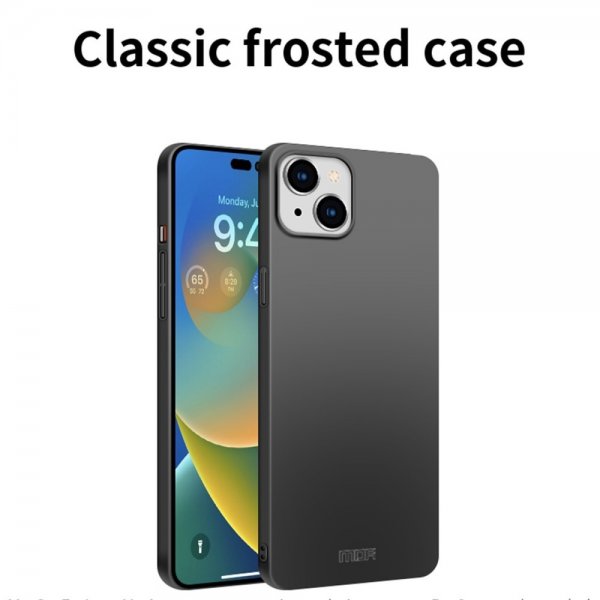Mofi iPhone 15 Pro Cover Shield Slim Rosaguld