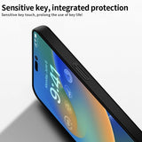 Mofi iPhone 15 Pro Cover Shield Slim Rosaguld