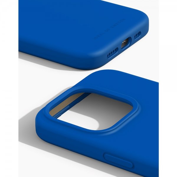 Ideal of Sweden iPhone 15 Pro Cover Silicone Case MagSafe Cobalt Blue