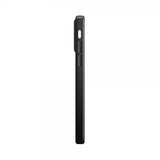 Xqisit iPhone 15 Pro Skal Silikonecover MagSafe Sort