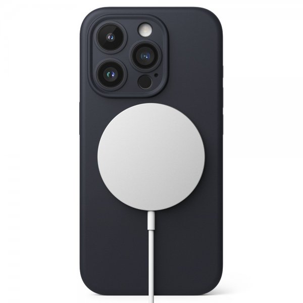 Ringke iPhone 15 Pro Cover Silikone Magnetic Deep Blue