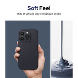 Ringke iPhone 15 Pro Cover Silikone Magnetic Deep Blue