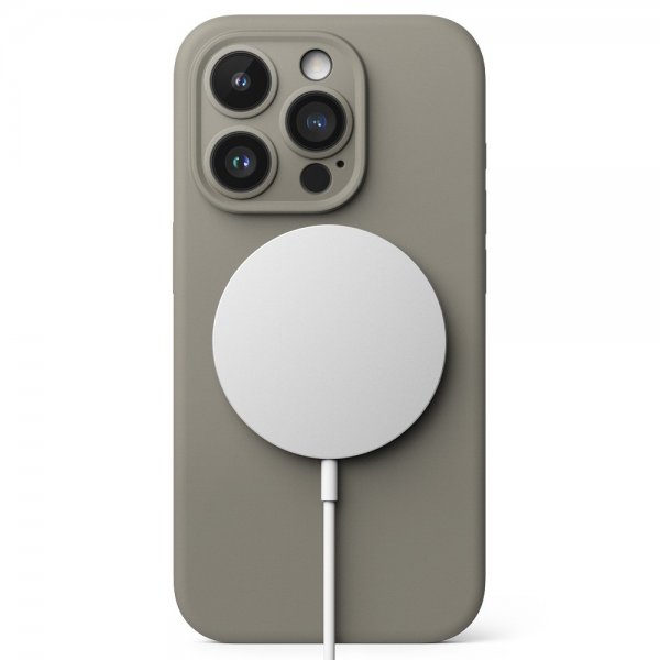 Ringke iPhone 15 Pro Cover Silikone Magnetisk Grå