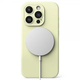Ringke iPhone 15 Pro Cover Silikone Magnetisk Sunny Lime