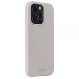 Holdit iPhone 15 Pro Cover Silikone Taupe