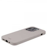 Holdit iPhone 15 Pro Cover Silikone Taupe