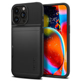 Spigen iPhone 15 Pro Cover Slim Armor CS Sort