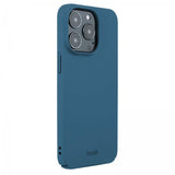Holdit iPhone 15 Pro Cover Slim Case Denim Blue