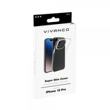 Vivanco iPhone 15 Pro Cover Slim TPU Transparent