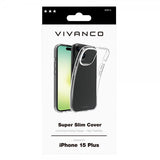 Vivanco iPhone 15 Plus Cover Slim TPU Transparent