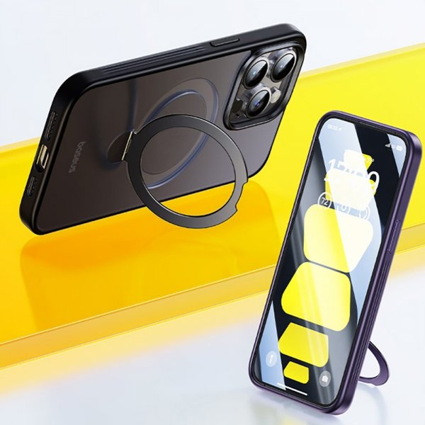 Baseus iPhone 15 Pro Cover Smart Ring Series MagSafe Sort