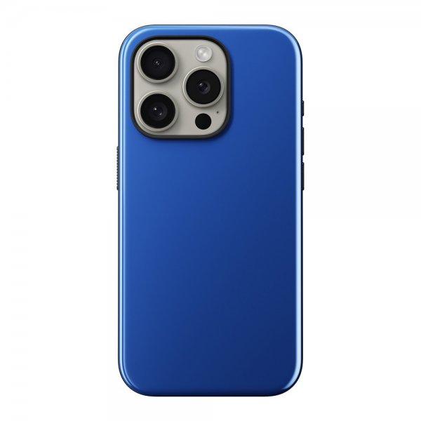 Nomad iPhone 15 Pro Cover Sport Case Super Blue