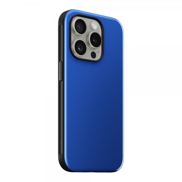 Nomad iPhone 15 Pro Cover Sport Case Super Blue