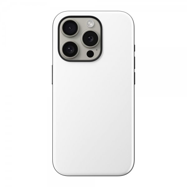 Nomad iPhone 15 Pro Skal Sport Case Hvid