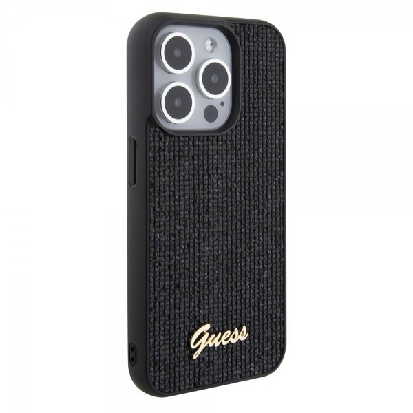 Guess iPhone 15 Pro Cover Square Mirror Sort