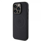 Mercedes Benz iPhone 15 Pro Cover Star Pattern MagSafe Sort