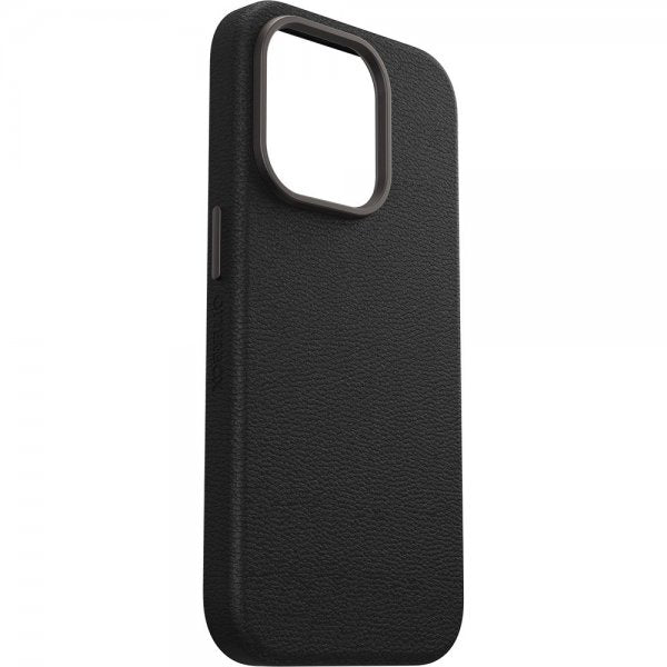 Otterbox iPhone 15 Pro Cover Symmetry Cactus Leather MagSafe Noir Ash